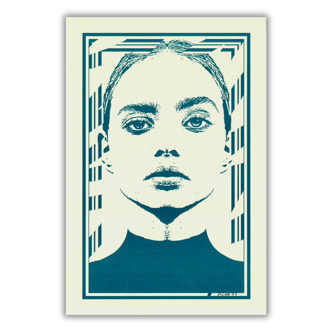 ACHE77 | Street Art |Colonial  Blue
