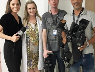 Dra Gabrielle fala sobre cuidados na pele e cabelos na Record