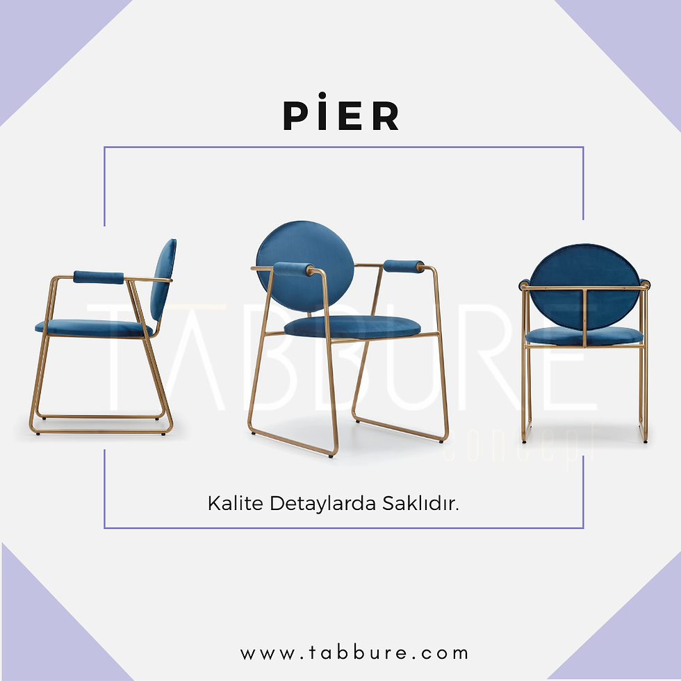 Metal salon sandalyesi