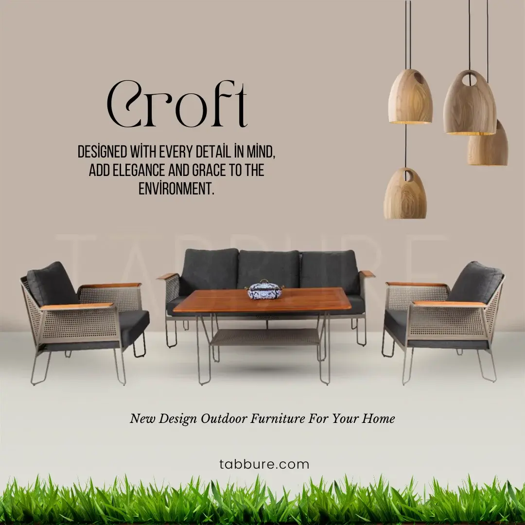 Croft Alüminyum Oturma Grubu