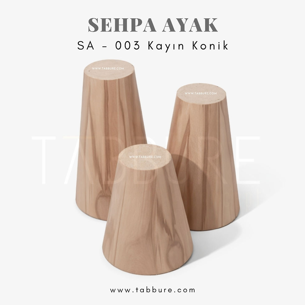 Zigon sehpa ayağı ahşap