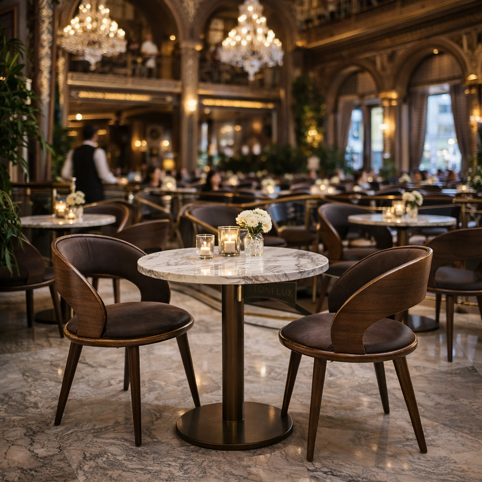 Ahşap Kafe Sandalye Modelleri