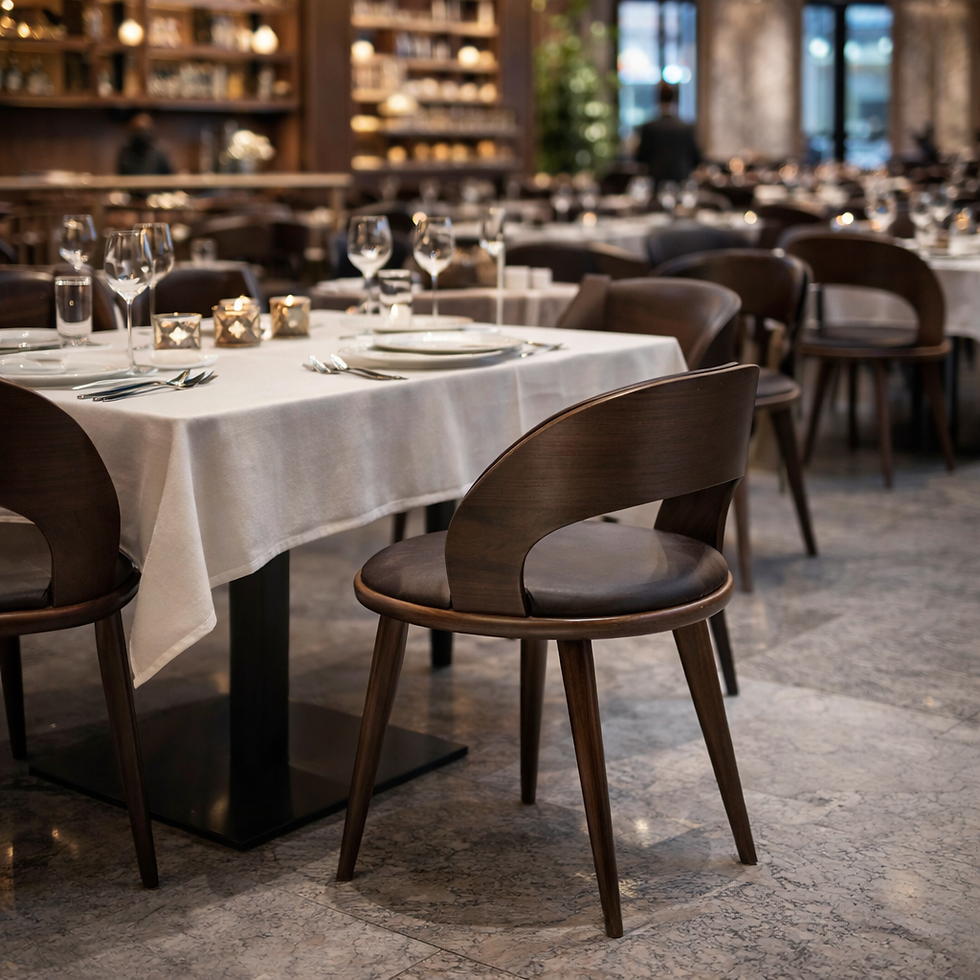 Thumbnail: Ahşap Restaurant Sandalyesi