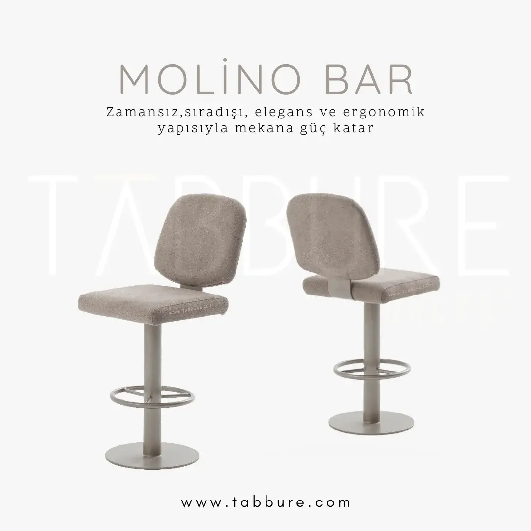 Minimalist ada mutfak sandalyesi