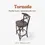 Thumbnail: Tornado Wooden Bar Chair