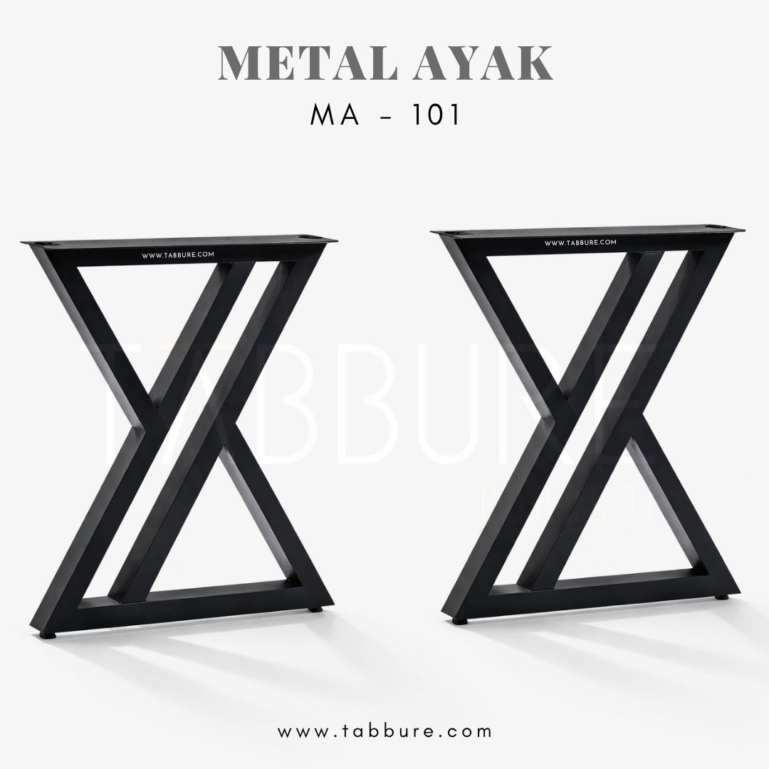 Metal Ceviz Masa Ayakları