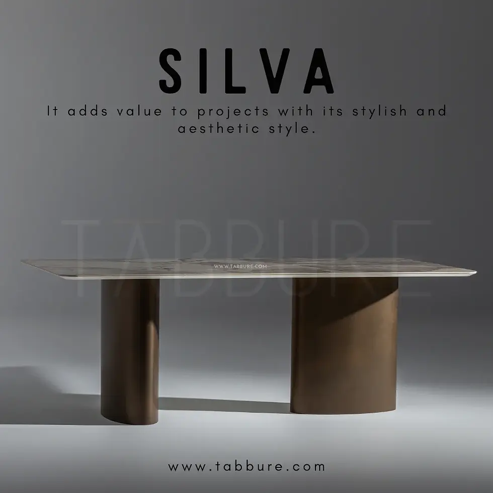 Projeye özel porselen masa