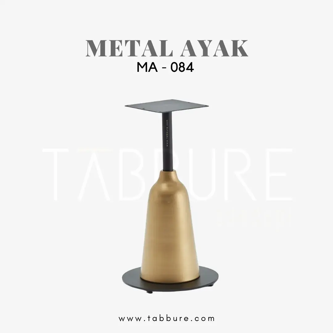 İç ve dış mekan metal masa ayağı modelleri