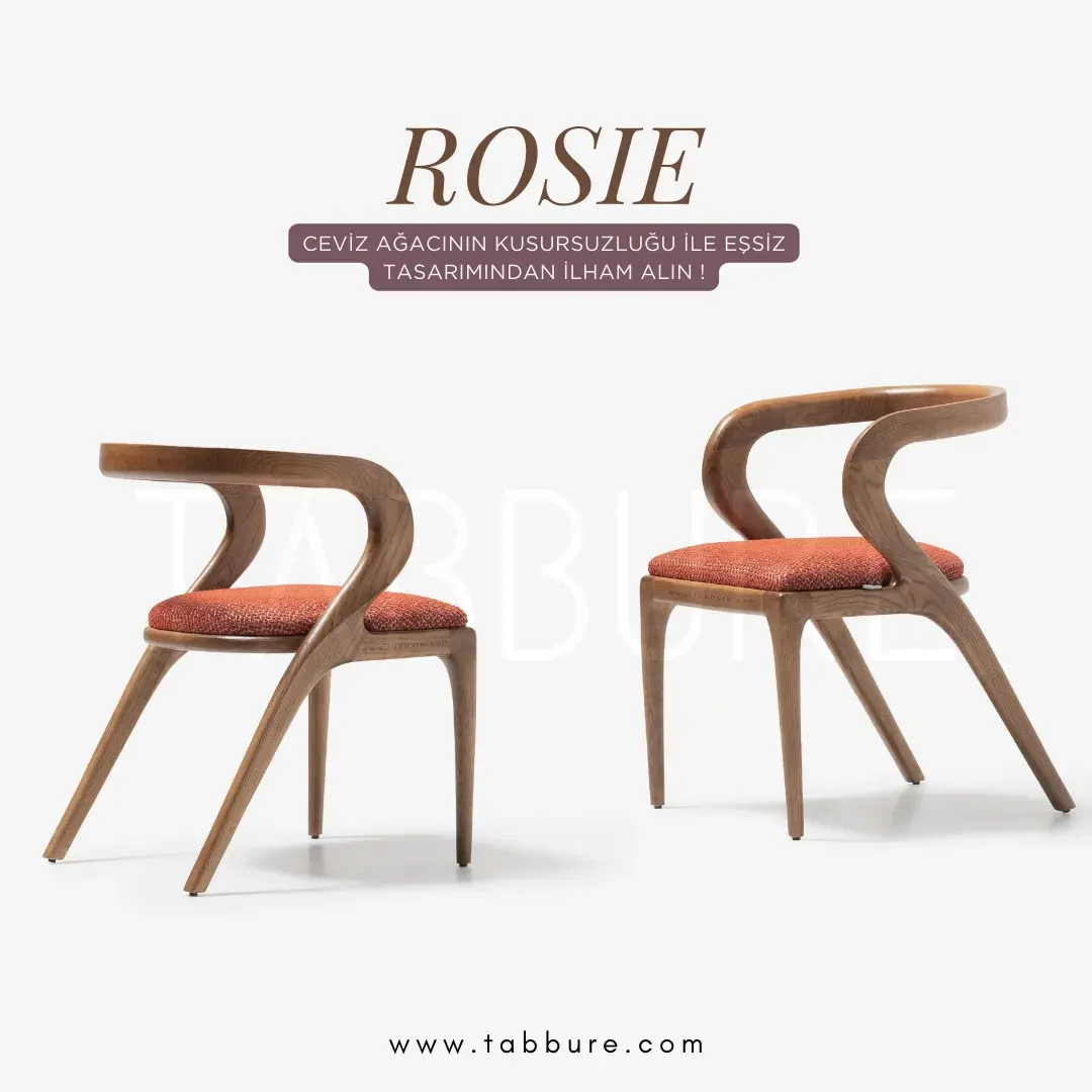 Kayın Ağacı Tasarım Sandalye