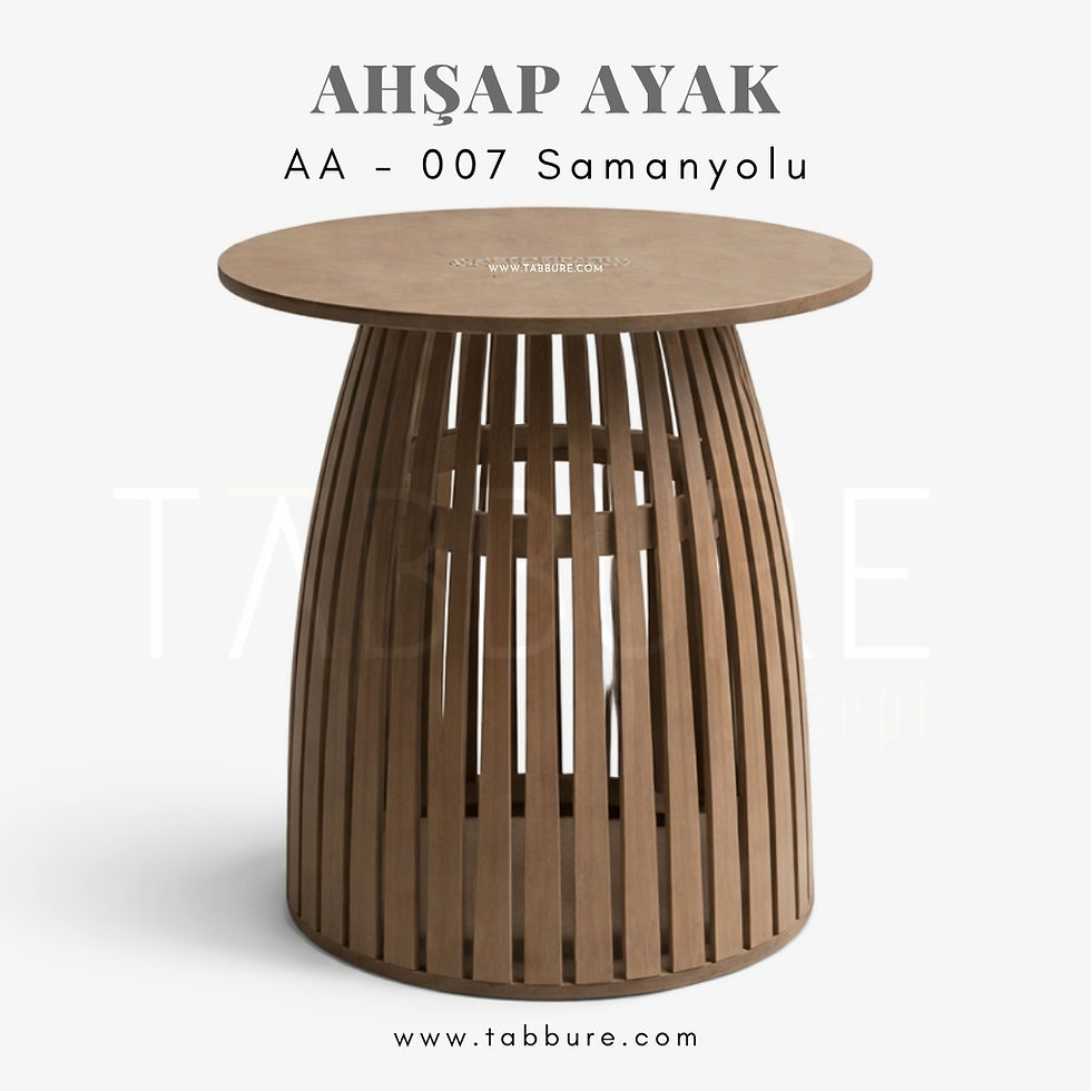 Otel cafe restoran masa ayağı modelleri