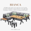 Thumbnail: Bianca Aluminum Seating Group