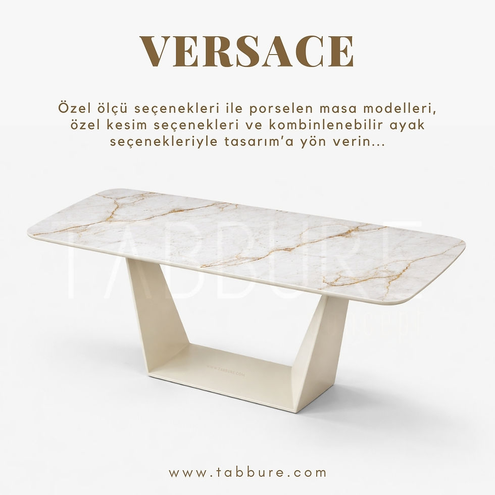 Porselen Yemek odası Masaları