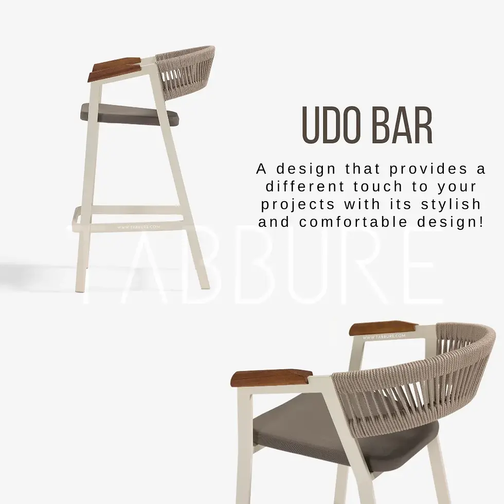 Küçük resim: fileli alüminyum bar sandalyesi