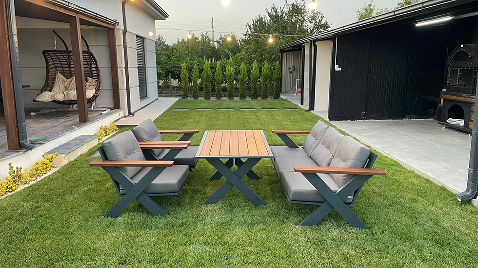 Thumbnail: Cross Aluminum Seating Group