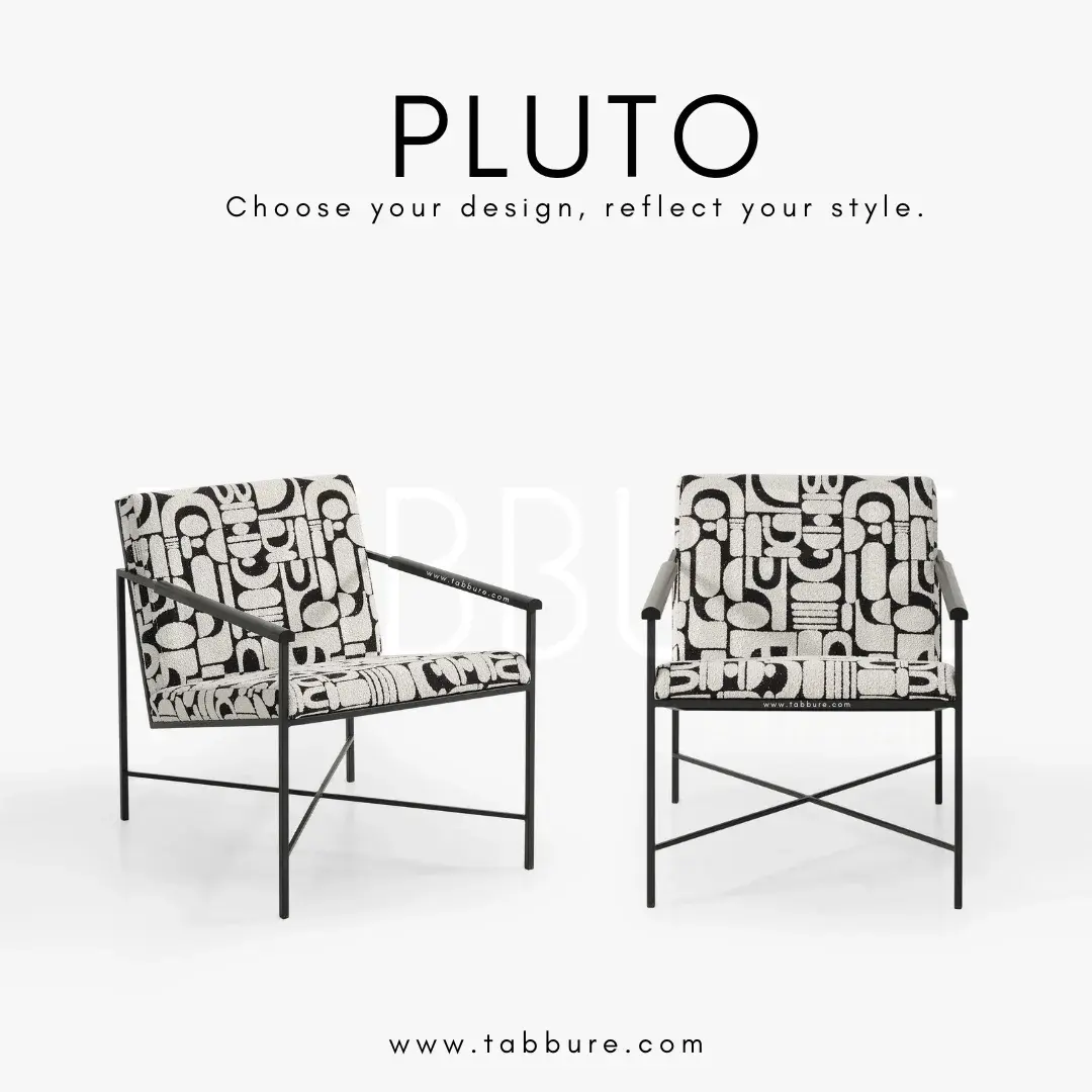 Pluto Metal Ev Ofis Koltuk Restaurant Cafe Proje Berjeri