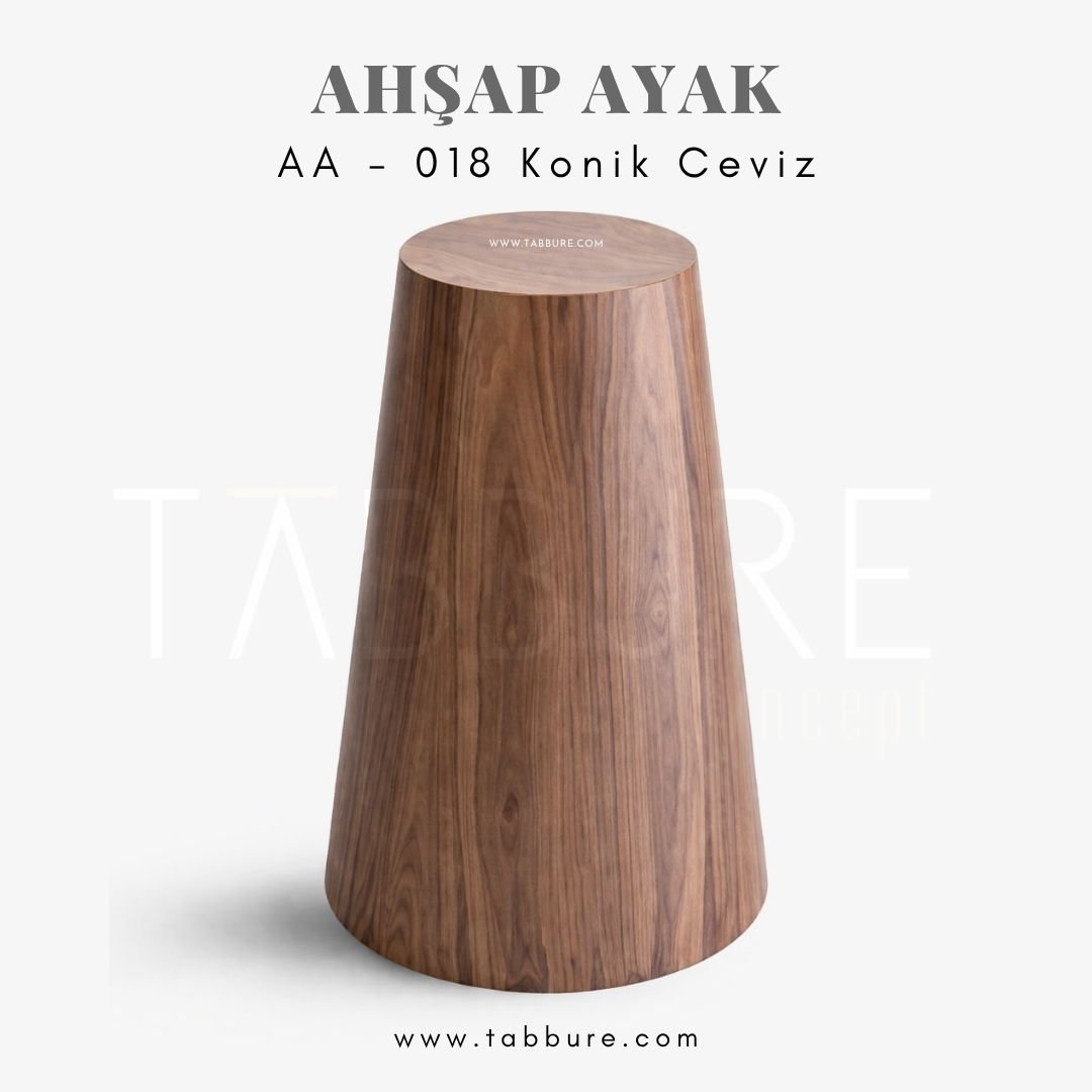 Ceviz kaplama masa ayakları