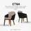 Thumbnail: Etna Knitted Iroko Chair