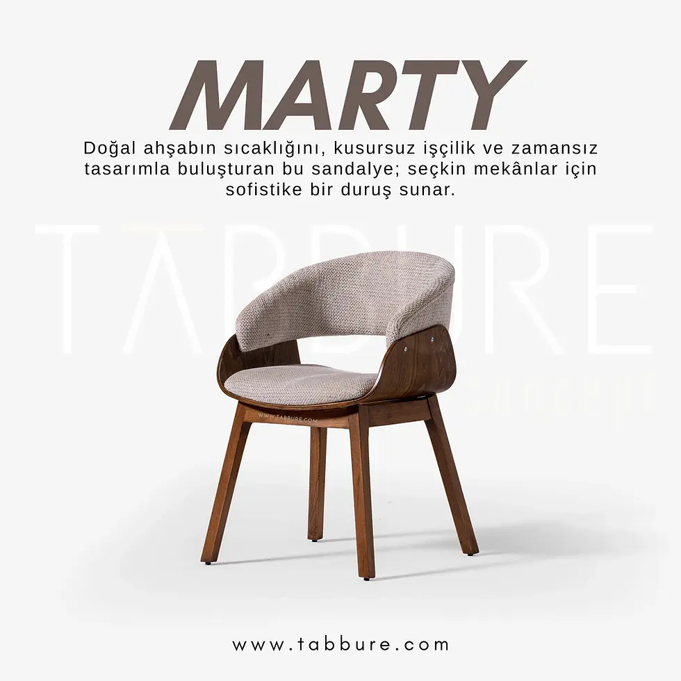 otel için ahşap sandalye