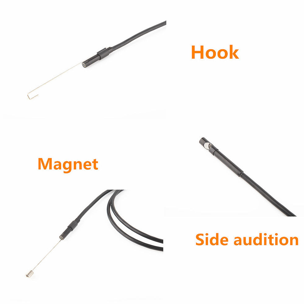 Thumbnail: Wifi 6.5ft Endoscope Camera HD720P 8mm Lens USB Camera Cable Wireless Inspection