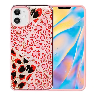 Thumbnail: iPhone 12 5.4" Chrome Glitter Hybrid Case