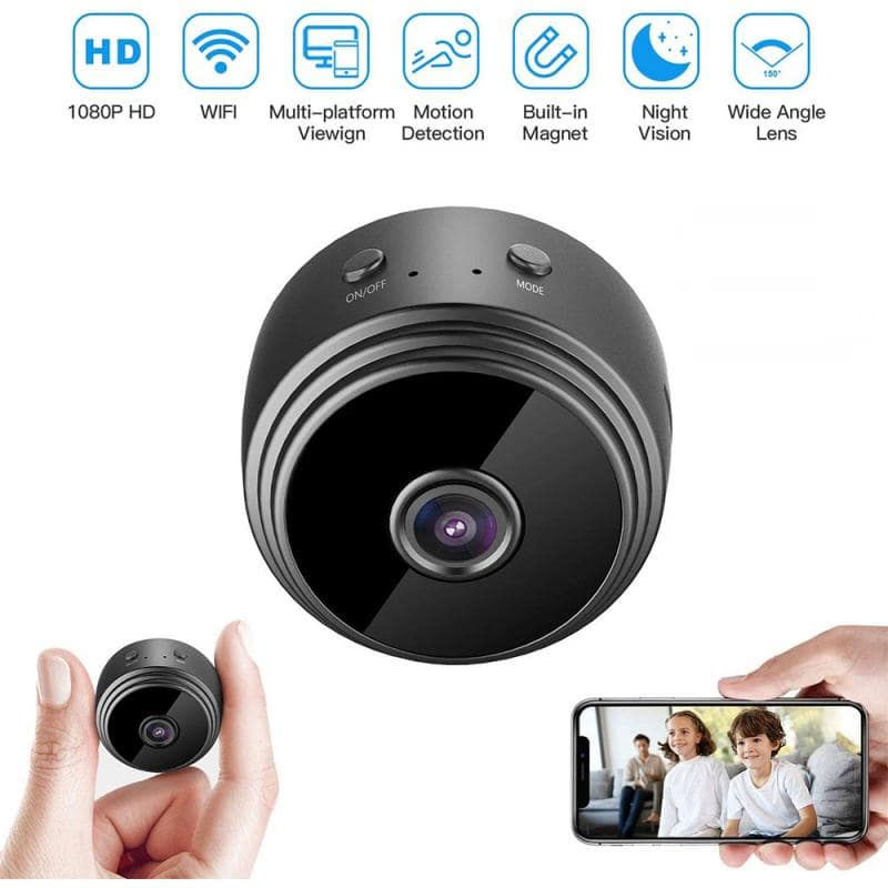 Thumbnail: WiFi Mini Camera – Wireless Smart Security Cam