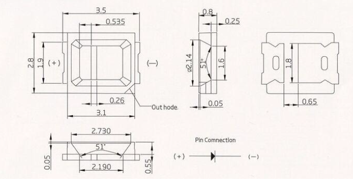 섬네일: [특수 LED칩] 식물생장 2835 LED 칩 (가격문의)