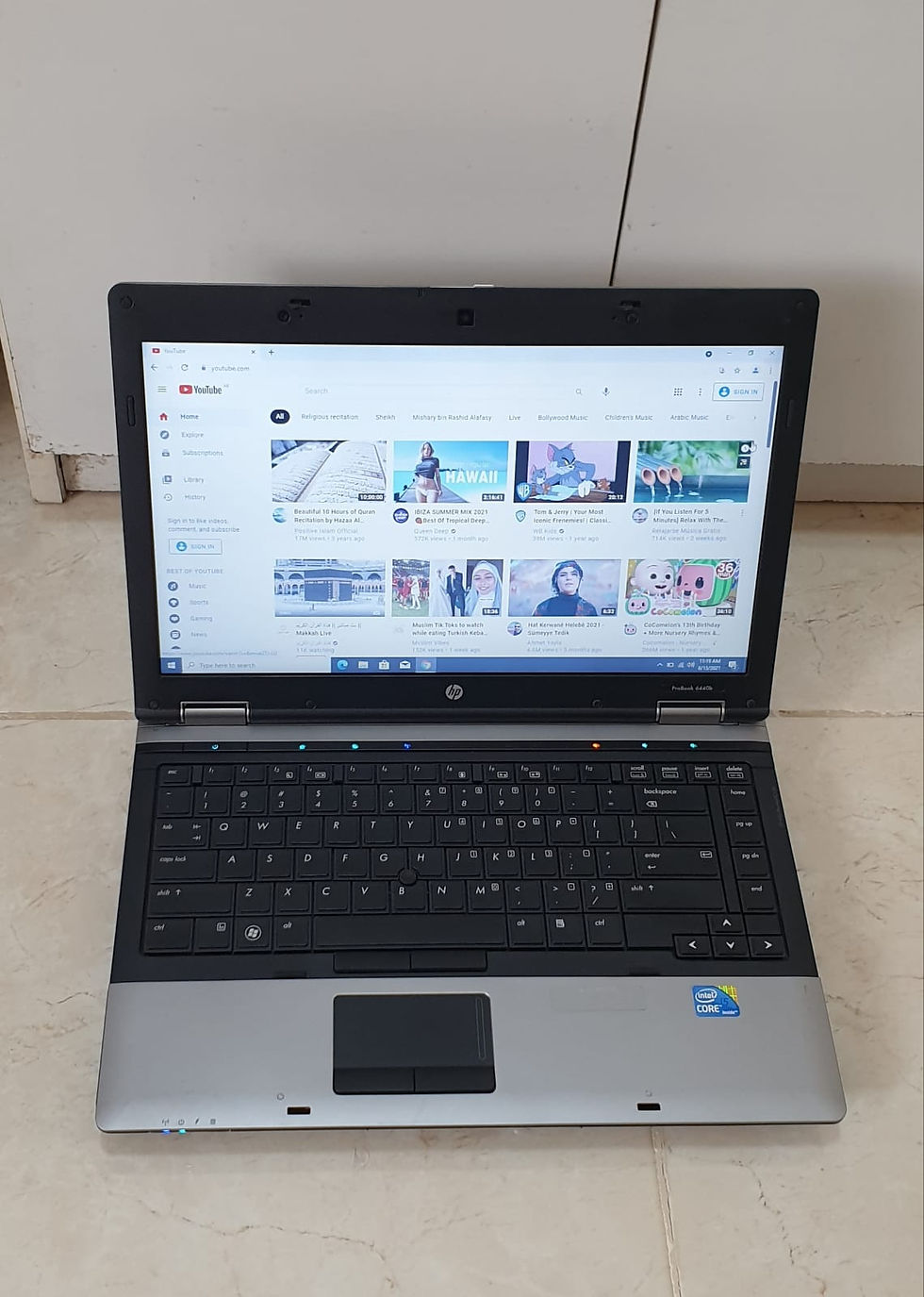 Thumbnail: HP LAPTOP - i5 ( BEST WORKING)