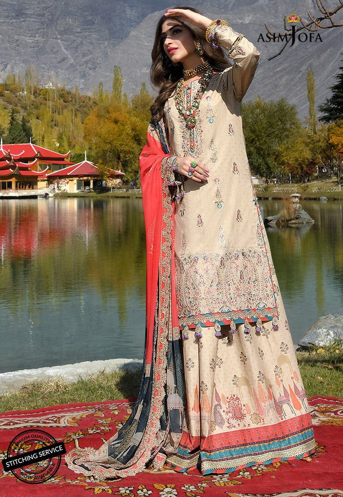 Asim Jofa Shehr-e-Yaar Luxury Lawn – AJSL-02