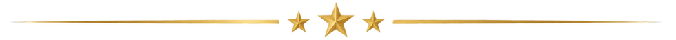 Gold star decorative graphic