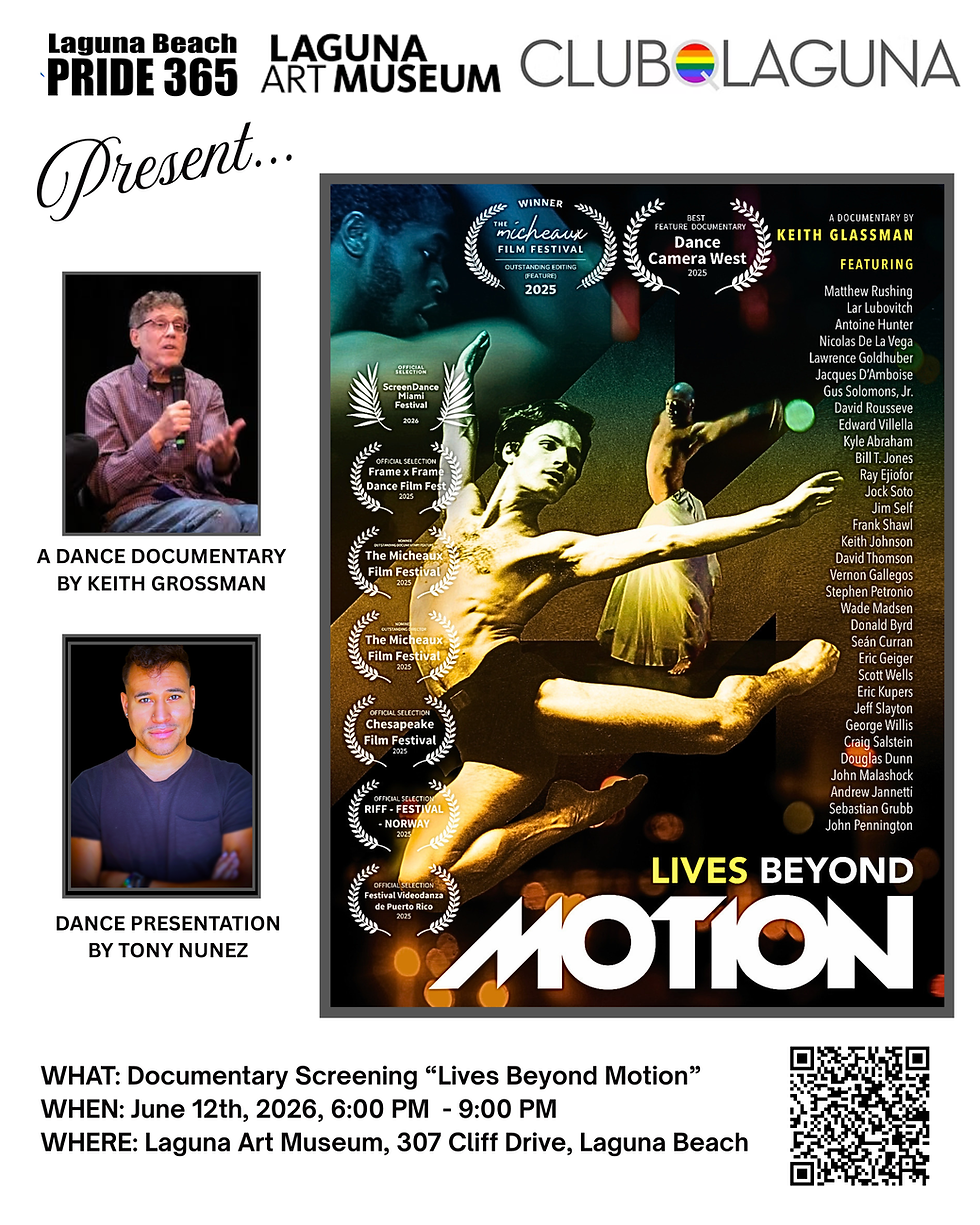PRIDE AT THE MUSEUM: DANCE, FILM AND COMMUNITY