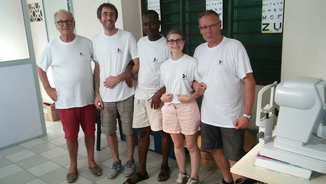 Encore une belle mission "lunettes" au Bénin!