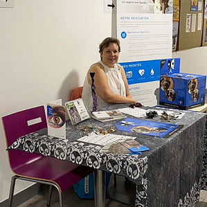 Collecte de lunettes à la CAF