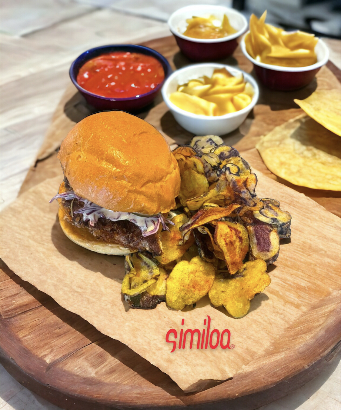 Arranged Food and Objects