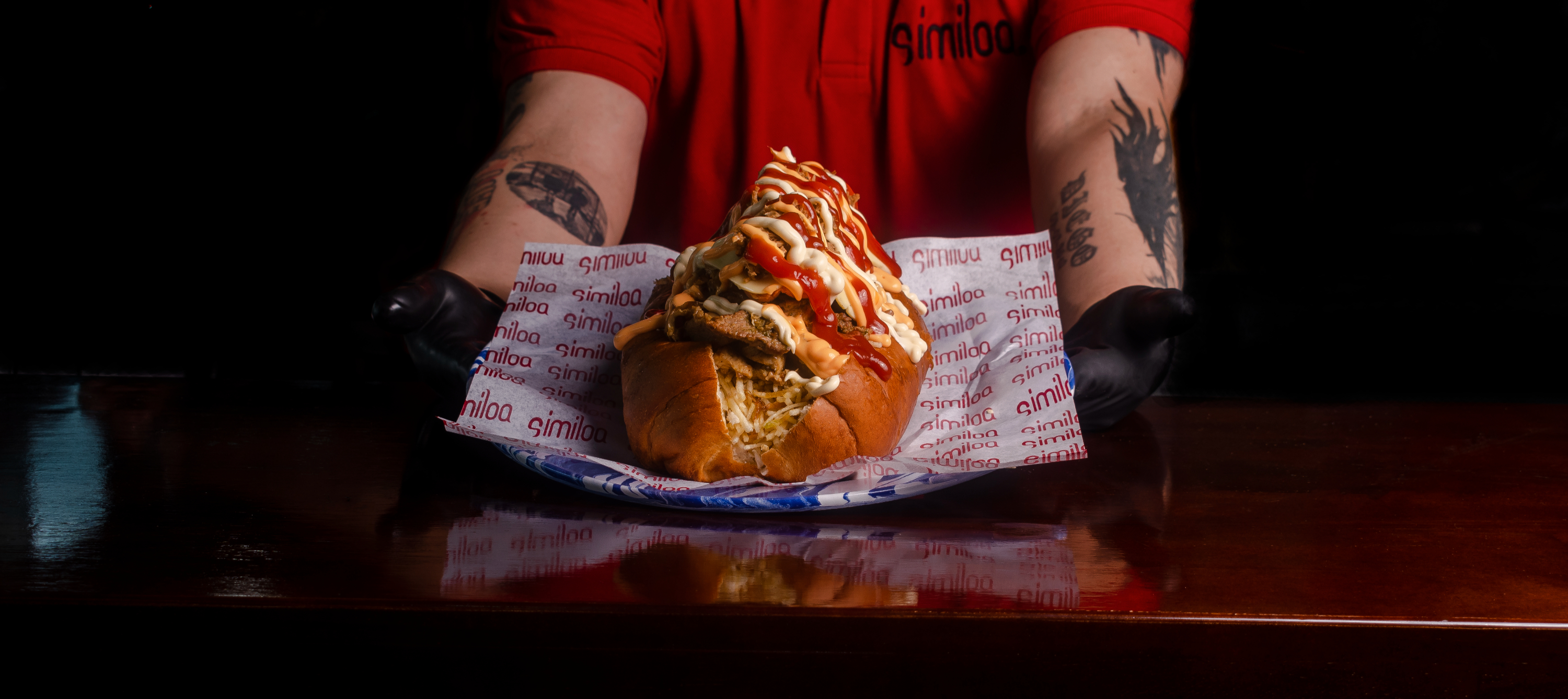 Arranged Food and Objects