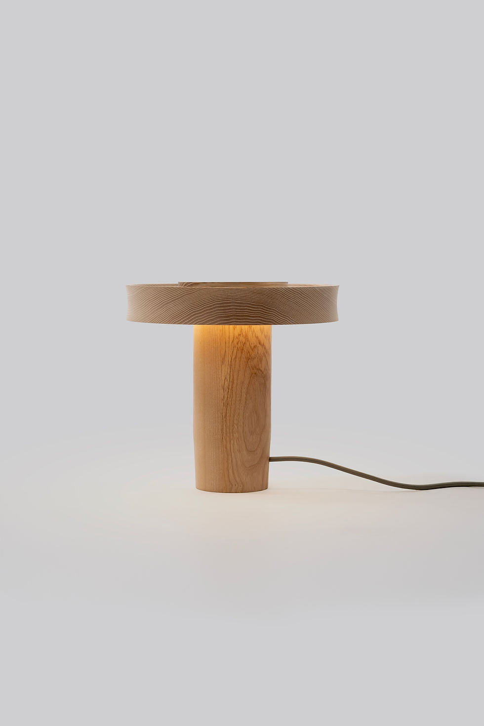 Miniature : Lampe à poser en bois style naturel et épuré