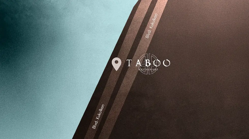 mapa de ubicación de Taboo Restaurant Cancún