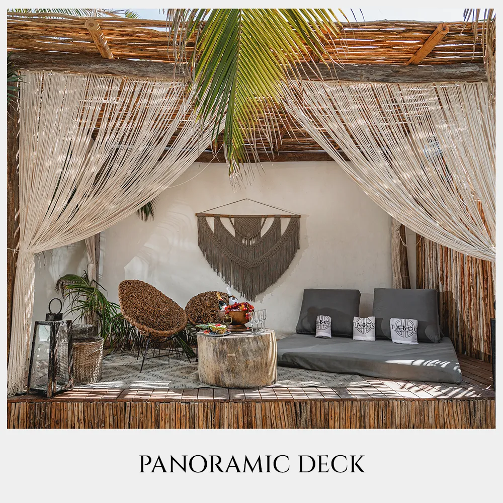 panoramic deck