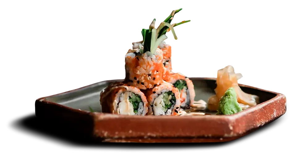 Sushi at Tora Tulum and Tora Cancún