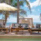 lounge at Taboo Beach Tulum