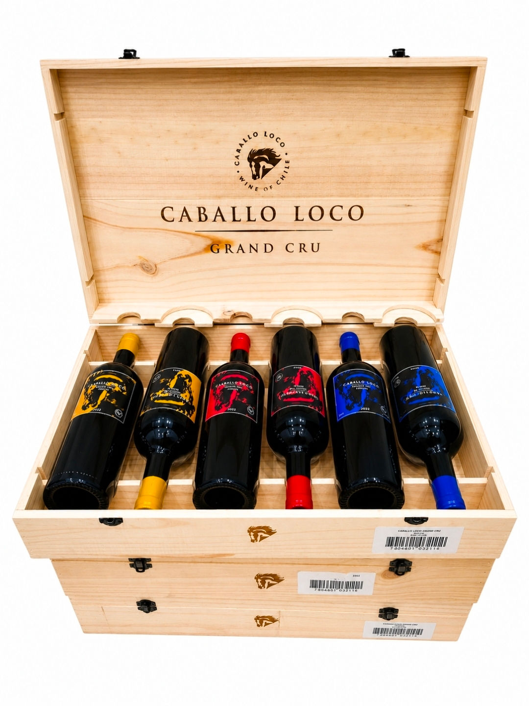 Caballo Loco-Caixa com 6 unidades