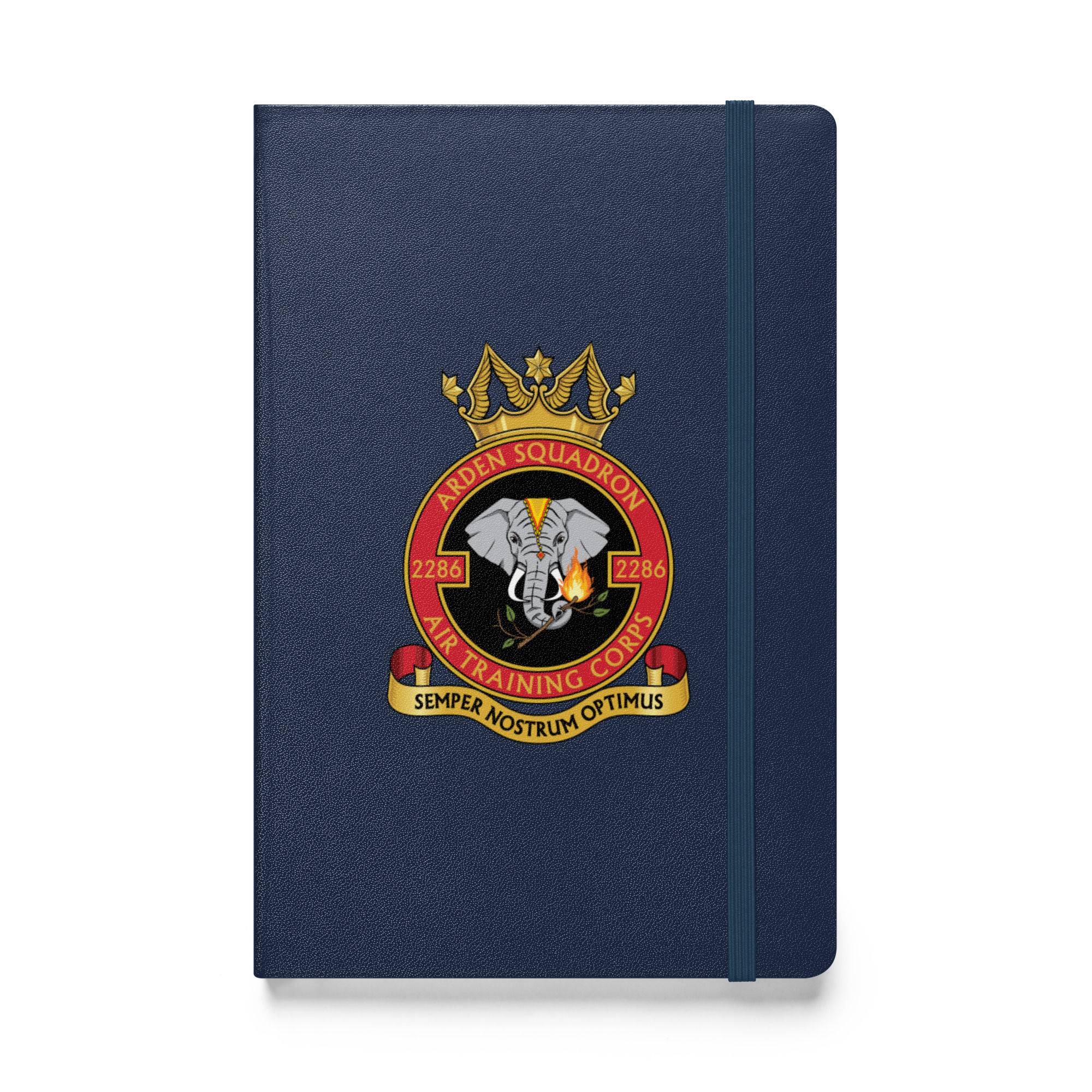 2286 Crest Hardbound Notebook