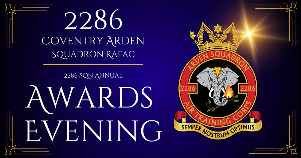 2286 Sqn Annual Awards Evening