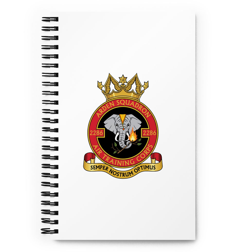 Thumbnail: 2286 Squadron Spiral Notebook