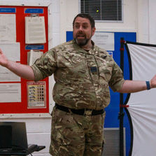 Eyes on the Stars – RAF Space Command Visits 2286 Squadron