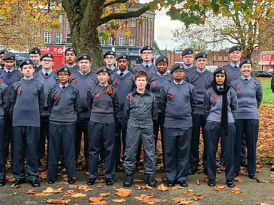 2286 Squadron Supports the Royal British Legion at the Poppy Appeal