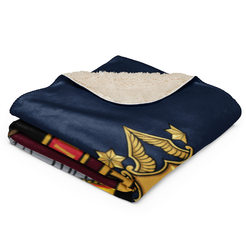 Thumbnail: Squadron Sherpa Fleece Blanket (Stable Belt)