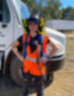 Ann Marie at a Funga-inoculation day in Louisiana.