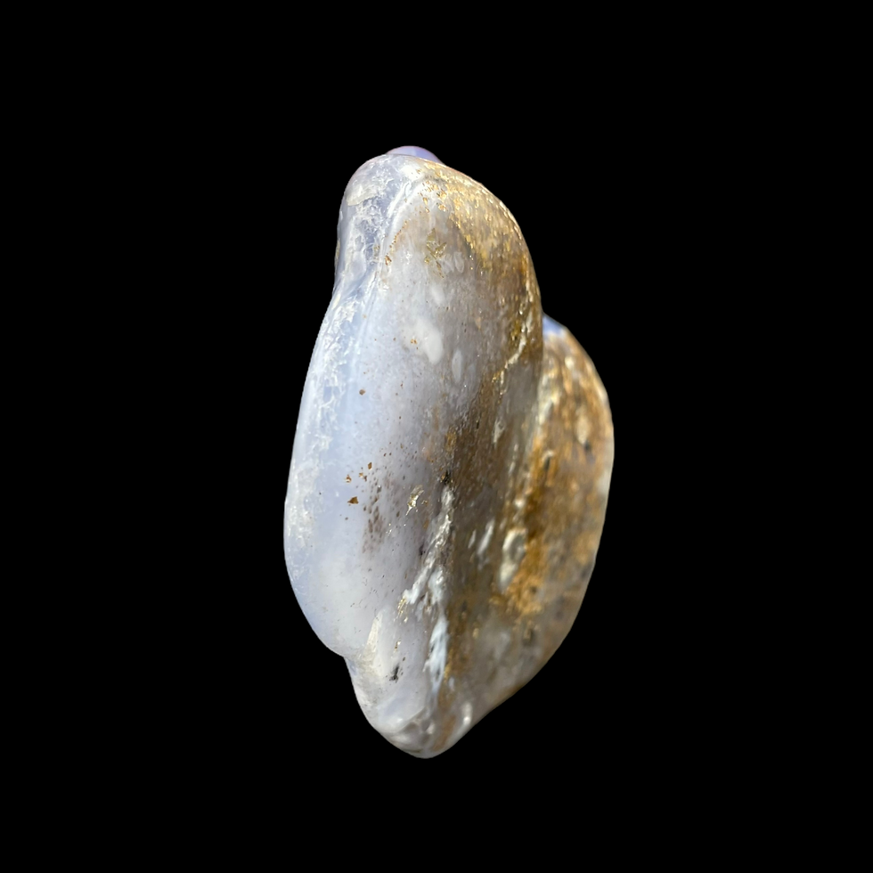 Miniatura: Modrý chalcedon