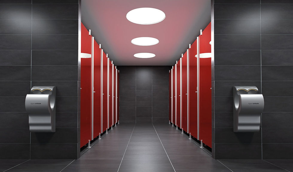 SUFFIXE MAROC - Cabines sanitaires WC haut de gamme verre bois stratifié massif