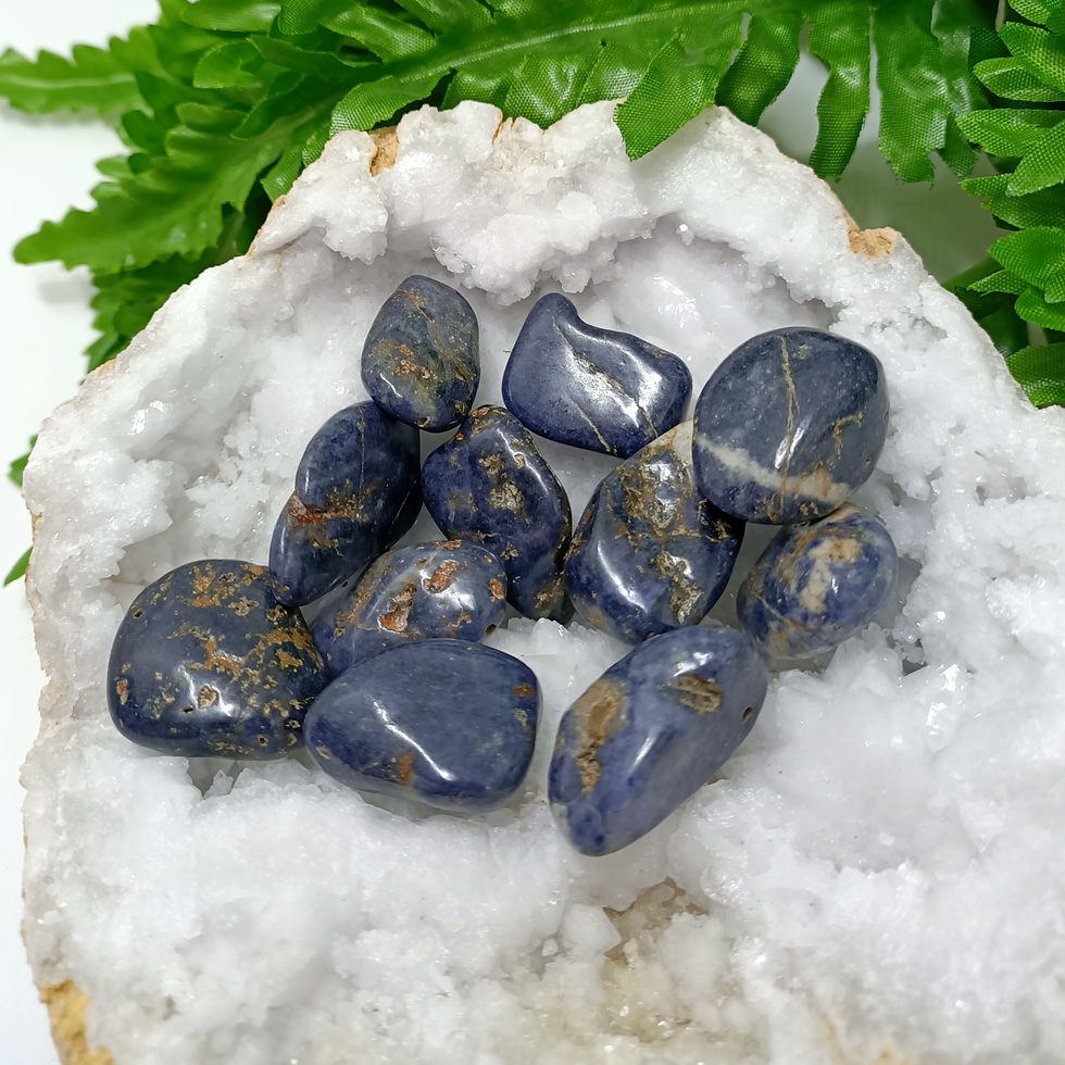 Sapphire Tumbled Stone
